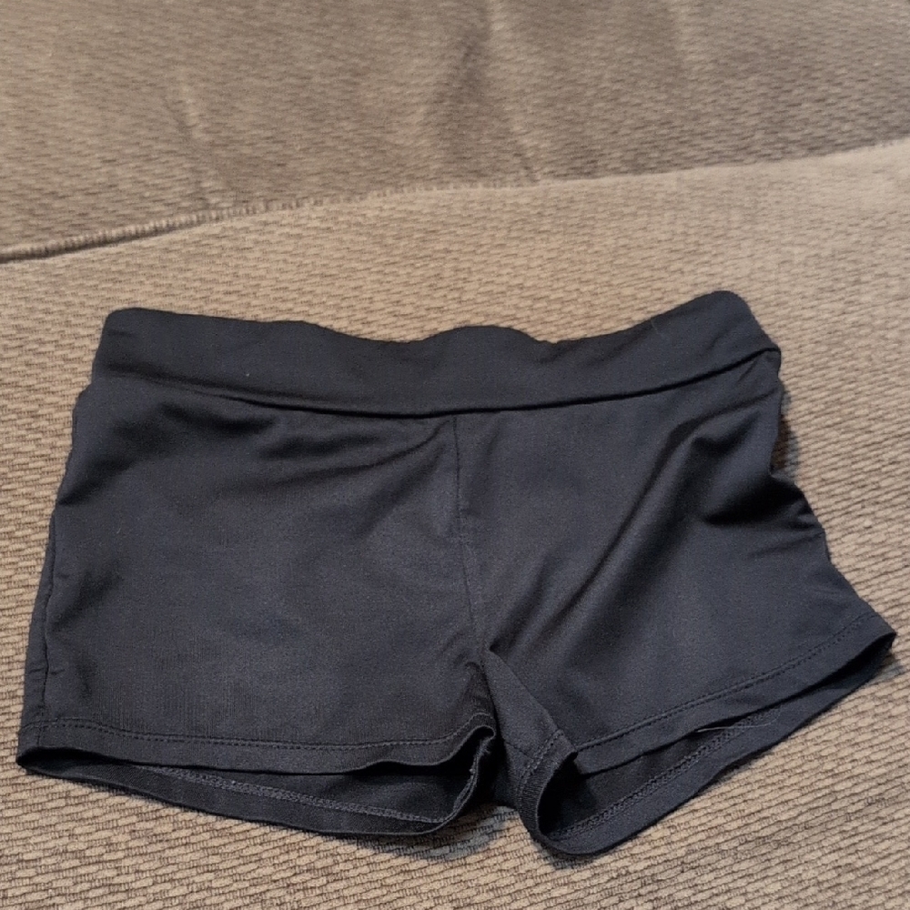 Danskin Girl's Black Bike Shorts